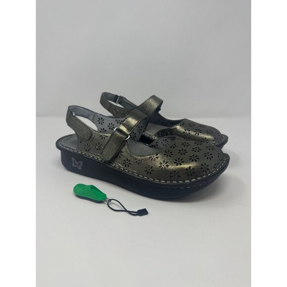 Alegria Jemma Woman's Shoes in Pewter Size 38 NEW IN BOX - Picture 1 of 8